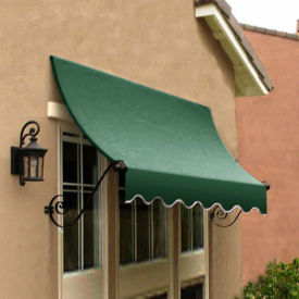 Awntech Window/Entry Awning 8-3/8'W x 3-11/16'H x 3'D Forest Green