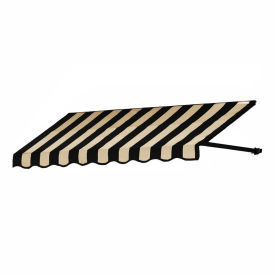 Awntech Window/Entry Awning 3-3/8'W x 2'H x 3'D Black/Tan