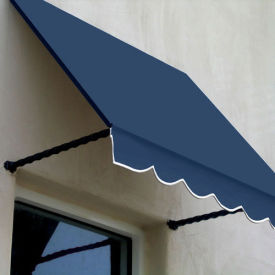 Awntech Window/Entry Awning 3-3/8'W x 4-11/16'H x 3'D Dusty Blue