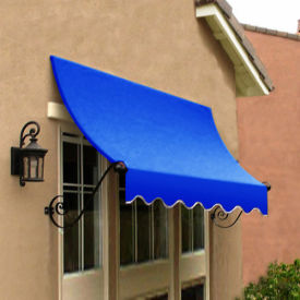 Awntech Window/Entry Awning 6-3/8'W x 3-11/16'H x 3'D Bright Blue