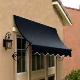 Awntech Window/Entry Awning 8-3/8'W x 3-11/16'H x 2'D Black