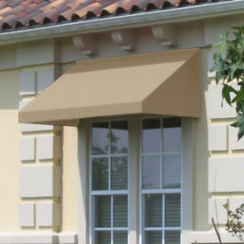 Awntech Window/Entry Awning 10-3/8'W x 1-5/16'H x 2-1/2'D Linen