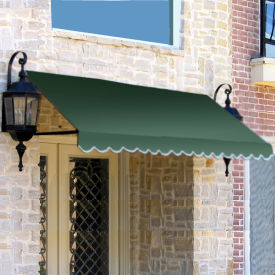 Awntech Window/Entry Awning 3-3/8'W x 2'H x 4'D Sage