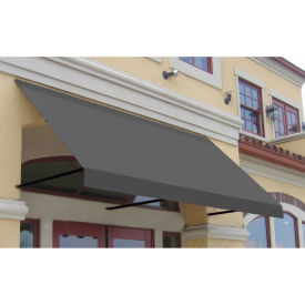 Awntech Window/Entry Awning 4' 4-1/2" W x 3'D x 2'H Gray