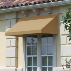 Awntech Window/Entry Awning 4' 4-1/2" W x 2'D x 2' 7"H Linen