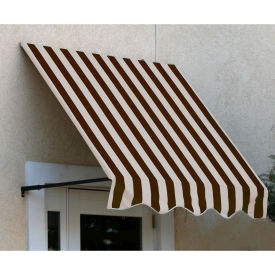 Awntech Window/Entry Awning 5' 4-1/2" W x 2'D x 2' 7"H Brown/Tan
