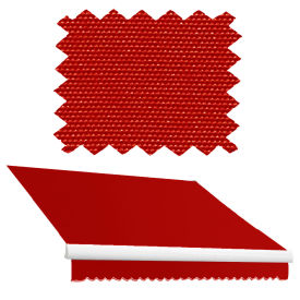 Awntech Window/Entry Awning 6' 4-1/2"W x 3'D x 4' 8"H Burgundy