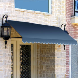 Awntech Window/Entry Awning 7' 4-1/2" W x 2'D x 2' 7"H Dusty Blue