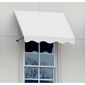 Awntech Window/Entry Awning 5' 4 -1/2"W x 4'D x 4' 8"H Off White