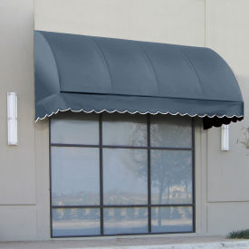 Awntech Window/Entry Awning 6' 4-1/2"W x 3'D x 3' 8"H Dusty Blue