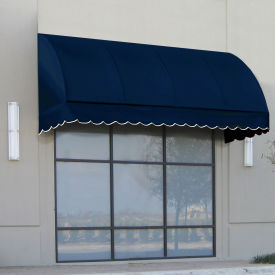 Awntech Window/Entry Awning 8' 4-1/2"W x 3'D x 3' 8"H in Navy