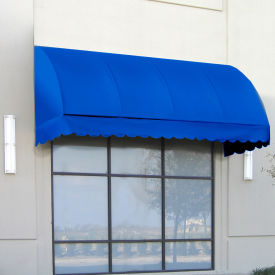 Awntech Window/Entry Awning 5' 4-1/2"W x 3'D x 3' 8"H Bright Blue