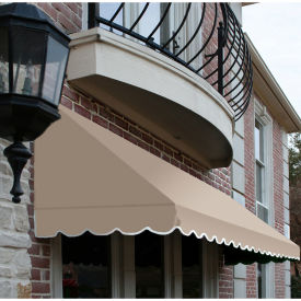 Awntech Window/Entry Awning 8' 4 -1/2"W x 4'D x 4' 8"H Linen