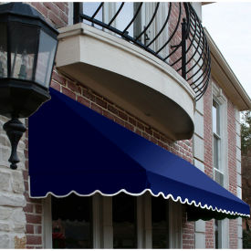 Awntech Window/Entry Awning 5' 4 -1/2"W x 4'D x 4' 8"H Navy