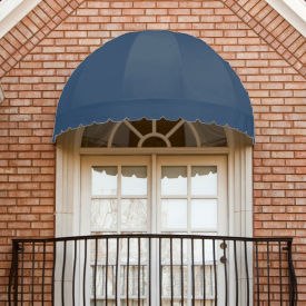 Awntech Window/Entry Awning 6' 4-1/2"W x 3' 2-1/4"D x 3' 9-1/4"H Dusty Blue