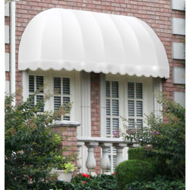 Awntech Window/Entry Awning 3' 4-1/2" W x 2'D x 2' 7"H Off White