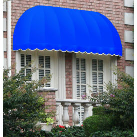 Awntech Window/Entry Awning 6' 4-1/2"W x 3'D x 3' 8"H Bright Blue