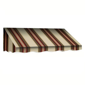 Awntech Window/Entry Awning 4' 4-1/2" W x 4'D x 2'H Brown/Terra Cotta