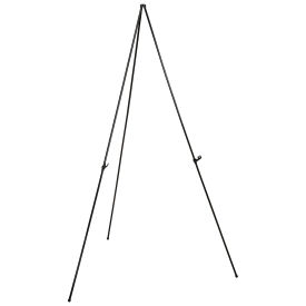 Global Industrial Portable Easel Stand, Black, Aluminum