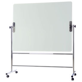 MasterVision Glass Revolving Easel, 48" x 60"