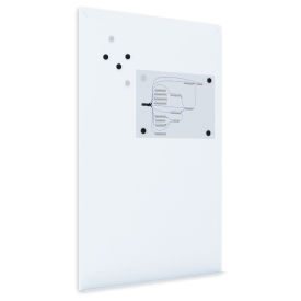 MasterVision Magnetic Tile Dry Erase White Board Panels, White, 58 x 38-1/2