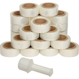 Goodwrappers Banding Stretch Wrap - 3" X 1000' - 90 Gauge, Cast LLDPE, Clear (Lot Of 4 Rolls)