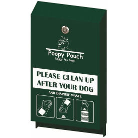 Poopy Pouch Pet Waste Header Bag Dispenser, Hunter Green, PP-H-DSP