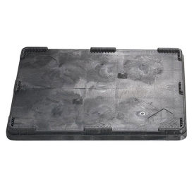 Black Lid For 48"Wx45"L Orbis Heavy-Duty Collapsible Bulk Containers