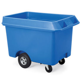 Techstar Next Generation Starcarts Bulk Truck, Polyethylene, 31Wx48Dx34-1/2H, Blue