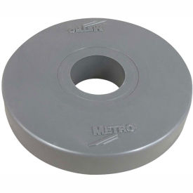 Metro 9992N 5-1/2" Diameter Donut Bumper, Rubber, Gray