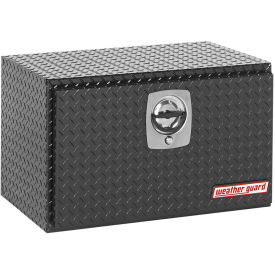 Weather Guard 631502, Underbed Truck Box, Black Aluminum Compact 5.4 Cu. Ft.
