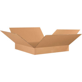 26" x 26" x 4" Flat Cardboard Corrugated Boxes - Pkg Qty 15