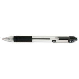 Zebra Z-Grip Retractable Ballpoint Pen, Black Ink, Medium, 48/Pack