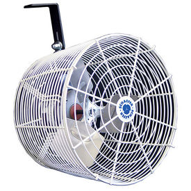 Versa-Kool VK12 12" Circulation Fan , w/Tapered Guards, Cord & Mount, 115/230V, 1470 CFM