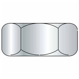 Finished Hex Nut, 5/16-18, Medium Carbon Steel, Zinc, UNC, Grade 5, 100 Pack