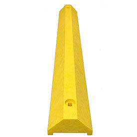 Plastics-R-Unique ULTRA3648PBY 4' Ultra Parking Block with Hardware, 3-1/4"H, Yellow