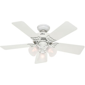 Hunter Fan 51010 Southern Breeze® 42" Indoor Ceiling Fan White