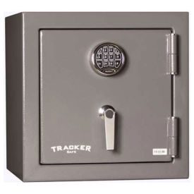 Tracker Safe Home Safe With Electronic Lock, 1 Hour Fire Rating, 20" x 20" x 20" Gray