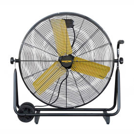 Master 30" Direct-Drive High Velocity Floor Fan, 120V, 8500 CFM