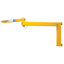 Contrx Medium-Duty Wall-Mount Articulating Jib Crane, 20' Span, 250 Lb. Cap.