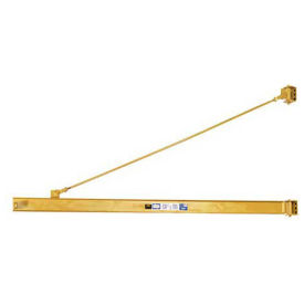 Contrx Wall-Mount Overbraced Tie-Rod Jib Crane, 8' Span, 4000 Lb. Capacity