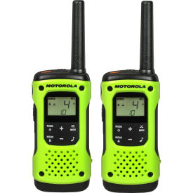 Motorola Talkabout® Waterproof Rechargeable Two-Way Radios, Yellow, 2 Pack