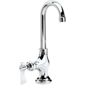 Krowne Royal Series Single Wall Mount Pantry Faucet, 3-1/2" Gooseneck Spout, 16-202L