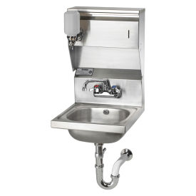 Krowne 16" Wide Hand Sink with Soap & Towel Dispenser, HS-7