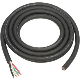 25' L Cable SO 6/4 Wire For Salamander Heater, With Terminals