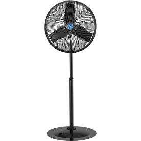 CD Premium 24" Non Oscillating Pedestal Fan, 10,200 CFM, 1/3 HP