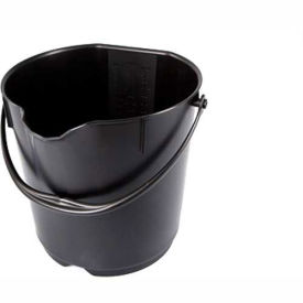 LPD Trade ESD Conductive 4 Gallon Bucket with Handle, Black