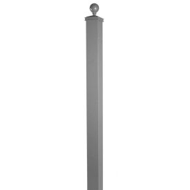 dVault Side Mount/In Ground Post for Weekend Away Vault, Gray