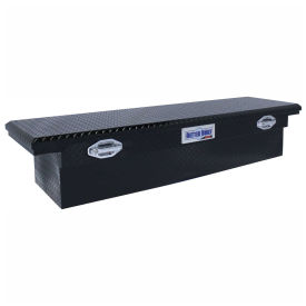 Better Built SEC Aluminum 61-1/2" Crossover Truck Box, Low-Pro, Black, Single Lid - 79211001