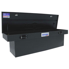 Better Built SEC Aluminum 72" Crossover Truck Box, Deep, Single Lid, Matte Black - 79211096